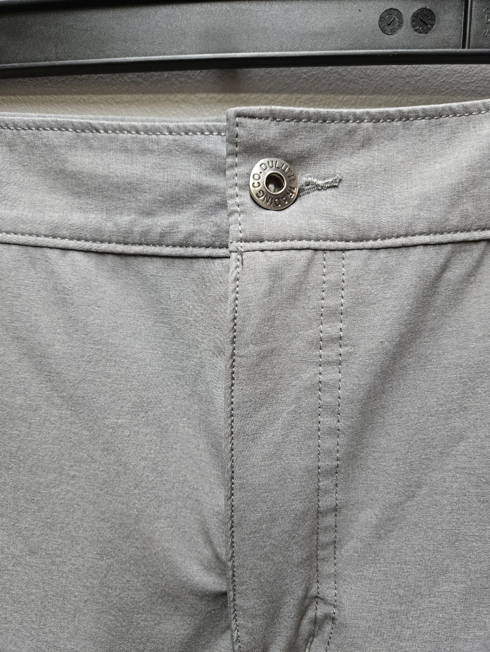 Duluth Pants Men 38x32 Gray Straight Regular Performance Golf Business Casual